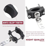 Clamp Motorcycle Light Bracket Fit 0.7"to 2.05" Roll Cage,Adjustable Motorcycle Bicycle Mount Bracket Car Bull Bar Holder Clamp Offroad Tube Clamps Mounting Brackets for LED Work Lights