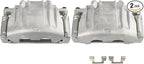 SCITOO 18-5017 18-5016 Front Left & Right Disc Brake Calipers w/Bracket Fit For Chrysler For 200 2013-2014,For Dodge For Charger 2006-2020,For Dodge For Magnum 2005-2008, Double Pistons