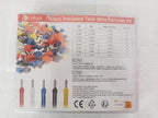 Lytool Double Wire Ferrule Kit 8-22 AWG, 750Pcs Dual Bootlace Ferrule Kit Wire Ferrules Twin Ferrules Connectors Wire Terminal Connector, Insulated Cord Pin End Terminal Great Assortment Ferrules Kit