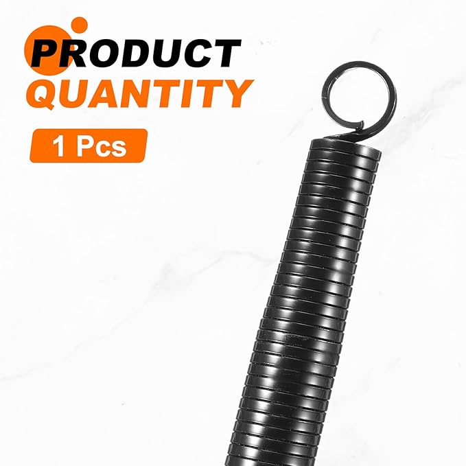 HARFINGTON PVC Spring Tube Bender 26mm OD 520mm Long A Type Conduit Pipe Bender Bending Spring for Pipe Bending Devices in Home Hydropower, Black