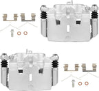 cciyu Front Left & Right Brake Calipers Assembly w/Bracket 19B3826 19B3827 2009 2010 2011 2012 2013 2014 2015 For Honda For Pilot