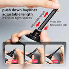 szhdxsy 18 in-1 Multi-bit Screwdriver Set, Purpose Ratcheting Screwdriver,small magnetic ratchet screwdriver with retractability,