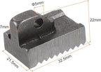 HARFINGTON Pipe Wrench Heel Jaw with Pin Assembly 14" Wrench Replacement High Carbon Steel