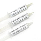 SCOTTCHEN 3Pcs Diamond Polishing Paste, 3,000/5,000/1,4000 Grit, 3-6/2-3/0-1 Microns Lapping Compound with 50% Concentration of Diamond Powders for Jewelry, Metal, Ring, Glass, Coin, 5 Gram Each