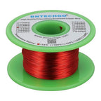 BNTECHGO 24 AWG Magnet Wire - Enameled Copper Wire - Enameled Magnet Winding Wire - 4 oz - 0.0197" Diameter 1 Spool Coil Red Temperature Rating 155℃ Widely Used for Transformers Inductors
