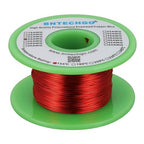 BNTECHGO 24 AWG Magnet Wire - Enameled Copper Wire - Enameled Magnet Winding Wire - 4 oz - 0.0197" Diameter 1 Spool Coil Red Temperature Rating 155℃ Widely Used for Transformers Inductors