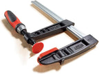 BESSEY TG4.524+2K Clamp, woodworking, F-style, 2K handle, replaceable pads, 4.5 In. x 24 In., 1000 lb