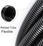 ZhiYo 20FT 5/8" Wire Loom Split Tubing Auto Wire Conduit Flexible Cover