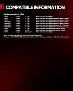 Torchbeam Rear Brake Calipers Set for Mini 2008-2014 Cooper 1.6T, Mini 2008-2015 Cooper 1.6L, Mini 2007 Cooper, Rear Left and Rear Right Calipers Replace # 193318+193319