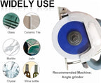 SHDIATOOL Diamond Glass Cutting Disc 4-1/2-Inch Saw Blade, Ultra-Thin Cut Off Wheel for Tile Ceramic Porcelain Marble 115mm (5 of Pack)