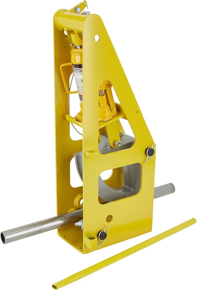 3rd Generation Hydraulic Tubing Bender for Round Tubing, Hydraulic Pipe Bender for Roll Cage Tubing, 1.625 Inch Round Dimple Die