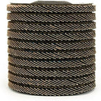 BHA Grinding and Sanding Flap Discs T27, 4-1/2" x 7/8", 40 Grit - 10 Pack