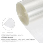 MECCANIXITY Battery Wrap PVC Heat Shrink Tubing 42mm Dia 66mm Flat 20 Feet(6meters) Clear Good Insulation for Battery Pack