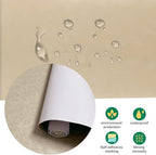 Leather Repair Patch Leather Repair Tape Self-Adhesive Cuttable Vinyl Leather Repair Kit for Couch Sofa Car Seat Furniture Cabinets Chair (Beige, 17.3 X 78.7 inch)