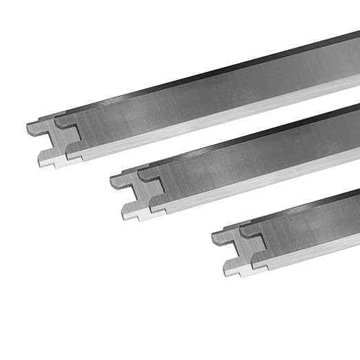13 Inch Planer Blades Replacement for Ridgid R4330 R4331 TP1300LS AC20502 Thickness Planers Heat Treated Double Sided HSS Planer Knives, Set of 6