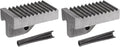 HARFINGTON 2pcs Pipe Wrench Heel Jaw 36-inch High Carbon Steel with Pin Assembly for Replacement Pipe Wrench Jaws
