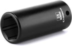 CASOMAN 1/2" Drive x 25mm Deep Impact Socket, 6-Point, Metric, CR-MO