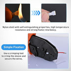 Nilight 300PCS CE1 Closed End Crimp Terminal 22-16 Gauge Nylon Insulated Closed End Wire Cap Wire Connectors Crimp Cap Terminals Connectors for Automotive Car Truck Boats Marine Electrical Wiring