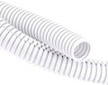 ZhiYo 20FT 1/2” Wire Loom Split Tubing Auto Wire Conduit Flexible Cover | High Temperature Heat Resistant -40F to 257F | Plastic Cover for Electrical Wires & Cables, White