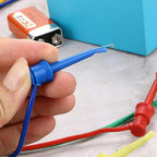Sumnacon 39 Inch Multimeter Test Lead Set - 5 Pcs Stackable Banana Plug to Test Hook Wire Cable Kit with Protective, Flexible Wire Leads for Electrical Testing 500V/5A