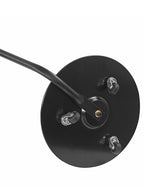 Vehicle Inspection Mirror/Under car Inspection Mirror - 12 Inch Diameter Security Mirror with Wheels and LED Light