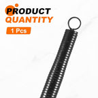 HARFINGTON PVC Spring Tube Bender 20mm OD 520mm Long A Type Conduit Pipe Bender Bending Spring for Pipe Bending Devices in Home Hydropower, Black