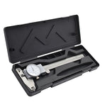 6 Inch Dial Caliper Measuring Tool, 0.001 Inch Graduation, Measure Inside Outside Dimensions and Depth, with Carry Case