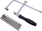 Jeweler's Saw Frame Adjustable with 144 Blades Professional Jewelry Making Kit