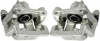 cciyu 19B2675 19B2674 Rear Left & Right Brake Calipers Assembly w/Bracket 2001 2002 2003 2004 2005 2006 For Acura For MDX,2003 2004 2005 2006 2007 2008 For Honda For Pilot