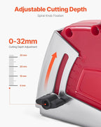 VEVOR Cutting Dust Shroud for Angle Grinders, Universal 4-5 in Angle Grinder Dust Shroud with 6 Clamping Washers, Adjustable Cutting Depth, Connect to Vacuum Cleaner, for Wood Concrete Wall Stone