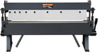 VEVOR Box and Pan Brake, 24in, Portable Metal Bender with 0-135° Bending Angle, Capable of Handling 20 Gauge Low Carbon Steel & 14 Gauge Aluminum, with 5 Adjustable Fingers for Sheet Metal Bending