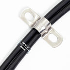 20 pcs 5/16" Conduit Clamp Two Hole U Bracket, Pipe Bracket Heavy Duty for Pipe/Electrical Conduit | OD 5/16" | 20 pcs
