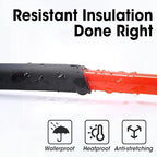 52 Ft Heat Shrink Tubing Roll, 1/2 Inch 3:1 Ratio Adhesive Lined, Waterproof Marine Grade Heat Shrink Tubing, Insulation Sealing Industrial Heat Shrink Tube - Black