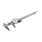 HFS(R) 0-6" Imperial Calipers; 4 Way Dial Caliper 0.001" Shock Proof New; Plastic Case