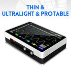 [FNRSI Upgraded 1013D Plus 100X Probe] Oscilloscope Portable Digital Tablet Oscilloscope with 2 Channels 100Mhz Bandwidth 1GSa/s Sampling Rate 7" TFT LCD Touch Screen 100X High Voltage