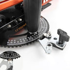 O’SKOOL Miter Gauge Extension Fence System with Standard Slot and Stop Holes,Telescoping Fence and Flip Stop