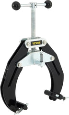VEVOR Pipe Clamp, 2 to 6 in, High Strength Ultra Clamp with Quick Acting Screws, Steel Pipe Alignment Tool with Lightweight Design, Black