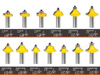 Router Bits Set 1/2 Inch Shank - BAIDETS 35PCS Router Bit for Professional and Beginners Carpenter Woodworking Projects