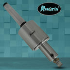 ASSORTS Precision Rotary Broach with MT-2 Shank (M-10/1.5” Drawbar Thread) and H.S.S Square Punch 7 Pcs– Ideal for CNC, Lathe, Milling & Drilling Machines