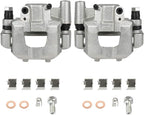 SCITOO 19B2950 19B2951 Rear Left & Right Disc Brake Calipers Assembly w/Bracket For Scion For tC 2005-2010