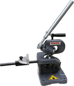 KAKA INDUSTRIAL MMS-3 Cast-Iron Multiple Purpose Throatless Sheet Metal Shear, High Accuracy, High Adjustability, Easy Operation Sheet Metal Cutter with 0.059-Inch Cutting Capacity