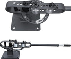 KAKA INDUSTRIAL Bench Top Metal Bender, Manual Flat Bar Bender with 7 Dies, Compact Metal Bender Machine YP-9