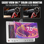 Sewer Camera Pipe Inspection Anysun Waterproof IP68 Plumbing Camera with DVR Recorder (Red-30M)