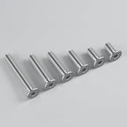 1/4-20 Bolt, 1/4-20 x 3/4 Inch Flat Socket Head Screws 50Pcs, 304 Stainless Steel 18-18 Countersunk Bolts, Full Thread, with Hex Spanner