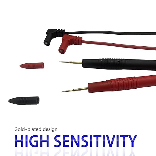 Multimeter Probes 1000V10A Digital Multimeter Test Leads and 2PCS Crocodile Clips