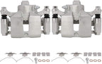SCITOO 18B4644 18B4645 Rear Left & Right Brake Calipers w/Bracket For Buick For Regal,For Chevy For Impala/For Monte Carlo,For Oldsmobile For Intrigue,For Pontiac For Grand Prix