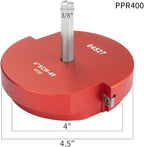 2 Wings PVC Pipe Reamer, Plastic PVC Pipe Fitting Saver Kit Fit into Standard 1/2" Drills 4inch Head Socket Saver Tool