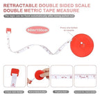 12 | 24 | 36 | 48 | 72 | 96 | 120 Pack Tape Measure,12 Colors Soft Retractable Measuring Tape 60-Inch/150cm, for Body Measuring Tailor Cloth Home Craft Measurements (24 Pack)