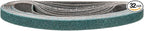1/2 x 18 Inch Sanding Belt, 32 Pcs 60 Grit Zirconia Knife Sharpener Belts Work Sharpening for Belt Sander Knife Carving Tool Metal Working