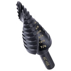 Step Drill Bits for Metal, 3/16 to 7/8, Cobalt Bit, Heavy Duty for Stainless Steel,Metal, Aluminum, Copper, 12-Steps. 201